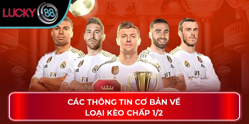 Các thông tin cơ bản về loại kèo chấp 1/2