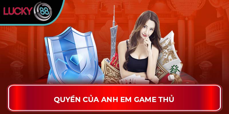Khám Phá Về Các Chính Sách Bảo Mật Tại Sân Chơi Lucky88 3 Quyền của anh em game thủ